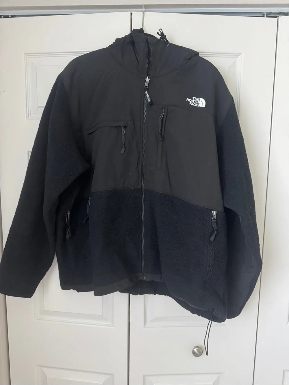 The North Face Black Denali Hooded Fleece Jacket
